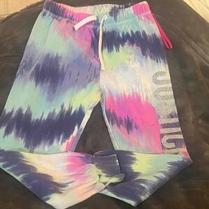 Justice Multicolor Tie-Dye Joggers